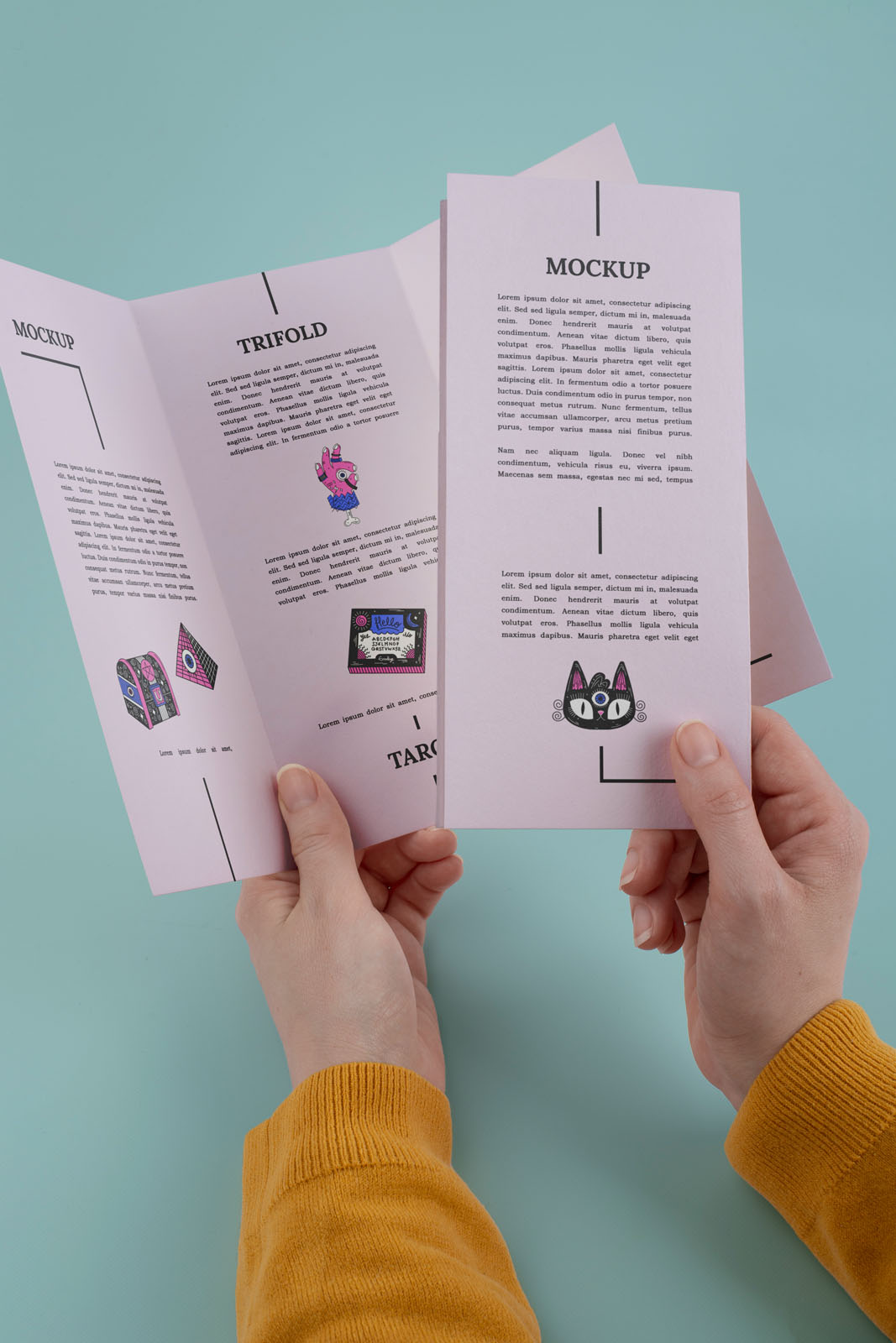 Dépliant 3 volets personnalisé